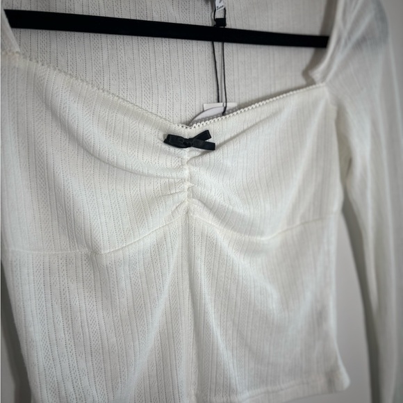 Princess Polly Tari Long Sleeve Top White – Size 4 NWT - Picture 5 of 6